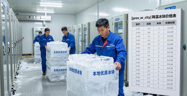 杭州萧山区降温冰块多少钱一吨？本地制冰厂报价来了